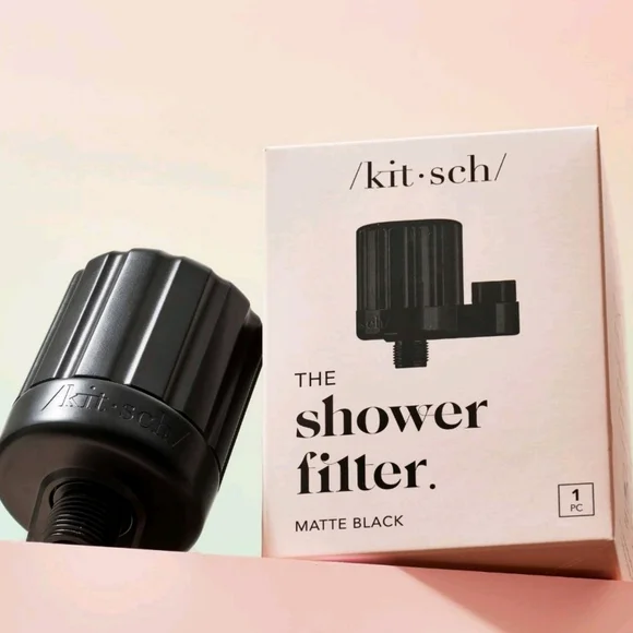 Kitsch NWT Mass Purifying Shower Filter in Black - Picture 2 of 6